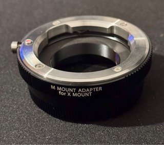 Adaptador Fujifilm x a Leica M