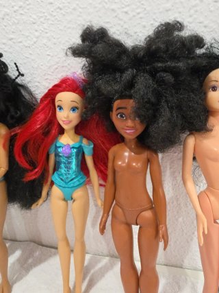 Lote de 5 muñecas