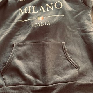 Sudadera Milano Italia hombre talla L nueva