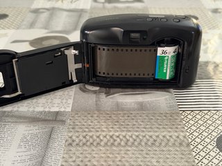 Cámara analógica Panasonic Zoom Negra
