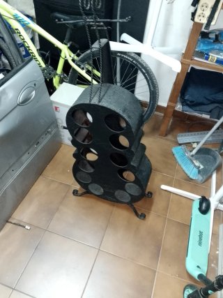 Botellero Guitarra Negra