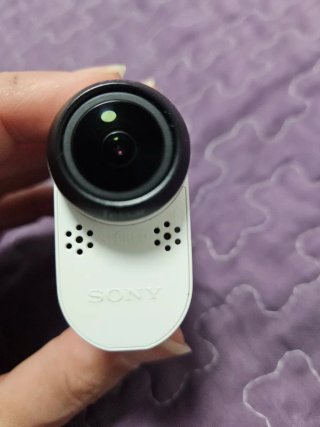 Cámara Sony Action Cam HDR-AS100V Carcasa y palo