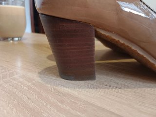 Zapatos de tacón El Cuco marrones
