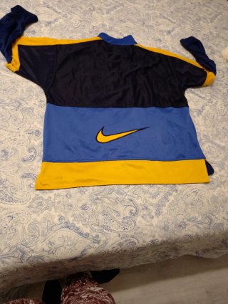Chaqueta Vintage  Nike Azul y Amarillo