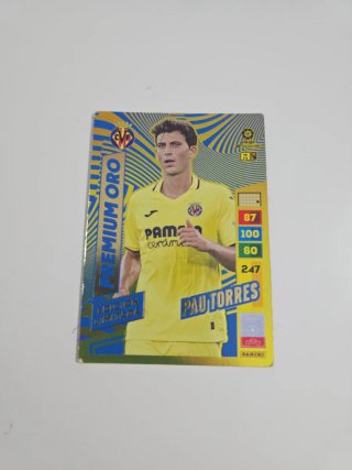 Cromos Pau Torres LaLiga Premium Oro