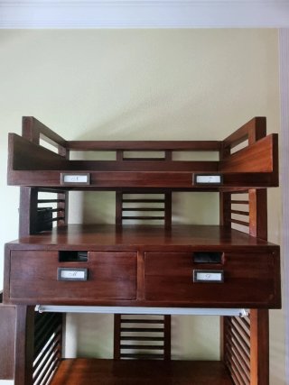 Escritorio Multifuncional Banak Madera teca