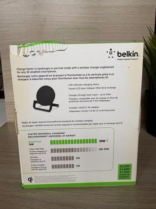 Cargador Inalámbrico Belkin Boost Up 10W