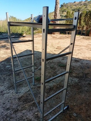 Andamio de aluminio plegable