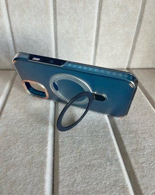 Funda Rígida iPhone 13 Anillo Soporte MagSafe