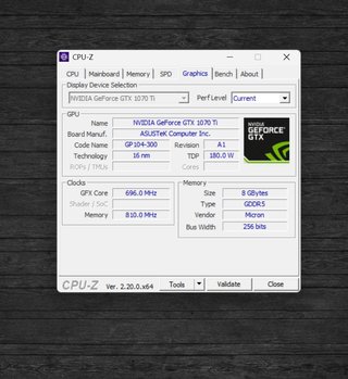 ASUS Cerberus GTX 1070Ti 8GB GDDR5