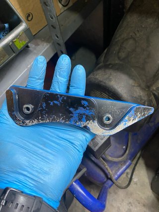 Protector Guía Cadena S3 Sherco Azul