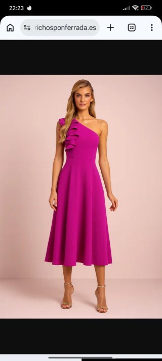 Vestido usado una vez, perfecto
