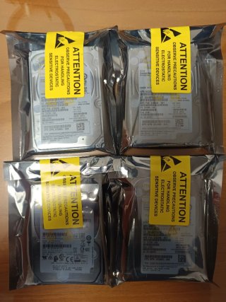 4x Discos Duros HPE SAS 600GB 2.5