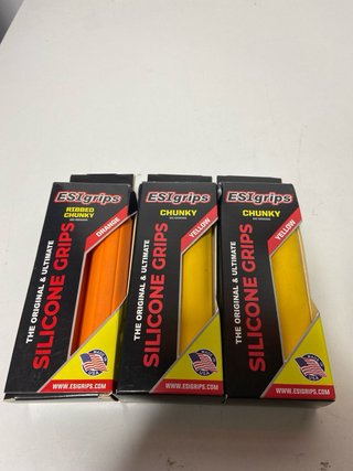 : ESIgrips Chunky Puños de Silicona Amarillos