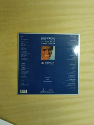 Vinilo Julio Iglesias 25 Aniversario