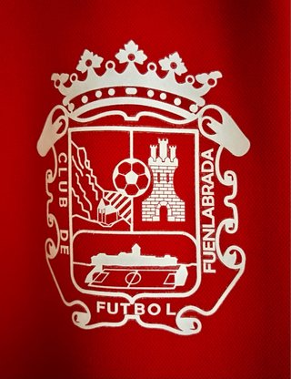 Chaqueta del Club de Fútbol Fuenlabrada.