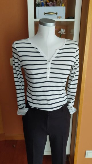 Camiseta Springfield Rayas Talla S