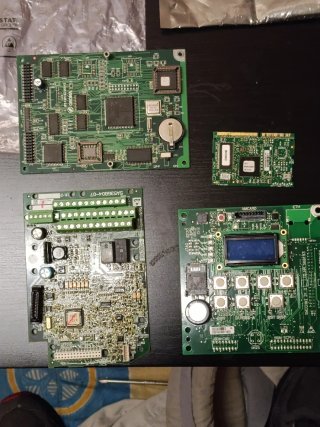 Lote Placas Control y Cables Ascensor
