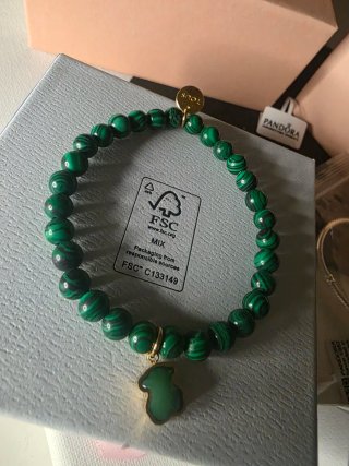 Pulsera Tous Malaquita Natural