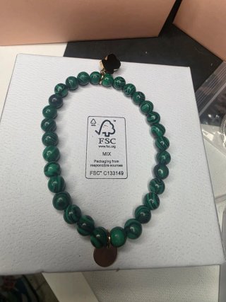 Pulsera Tous Malaquita Natural
