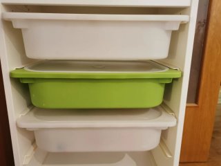 Scatola Trofast Verde con Coperchio