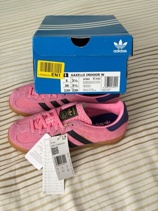 Adidas Gazelle Indoor Bliss Pink Talla 36