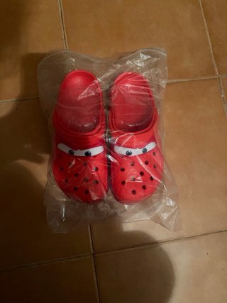Zuecos Rayo McQueen Disney Rojos