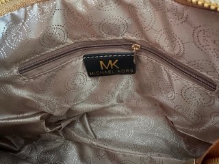 Bolso elegante Beige y Marrón