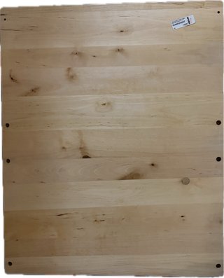Madera maciza alistonada vintage