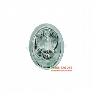 FARO IZQUIERDO MINI R50 04-06 CROMO