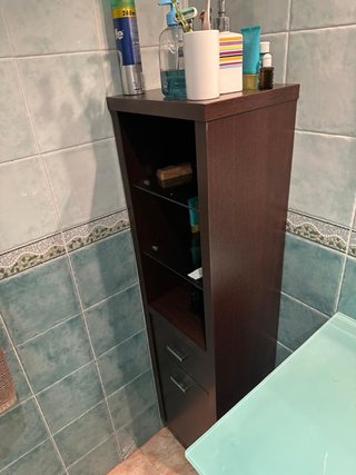 Mueble lavabo completo y columna auxiliar