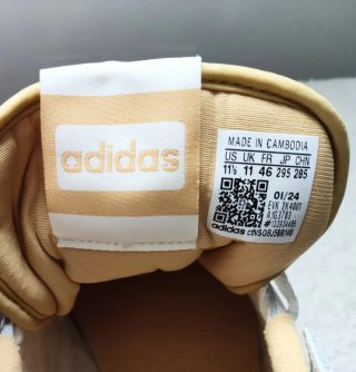 Zapatillas Adidas Forum Blancas y Doradas