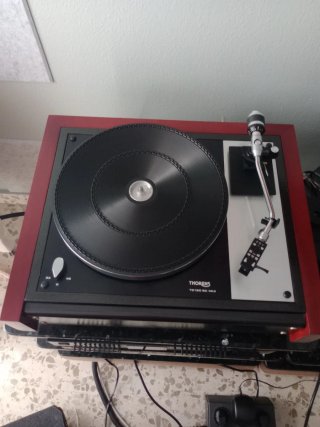 Tocadiscos Thorens TD 160 BC MKII Marrón