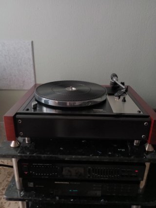 Tocadiscos Thorens TD 160 BC MKII Marrón
