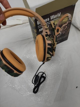 Auriculares Gaming PS4 PC Móvil Camuflaje