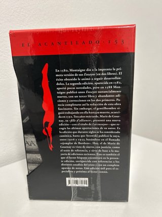Los ensayos (estuche con tres volúmenes)