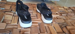 Sandalias deportivas negras talla 38