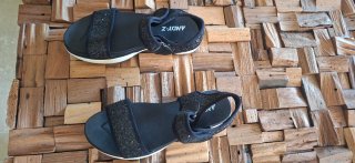 Sandalias deportivas negras talla 38