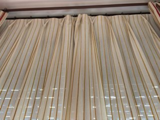 Cortinas de salón/dormitorio a rayas