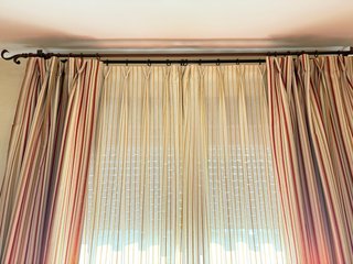 Cortinas de salón/dormitorio a rayas