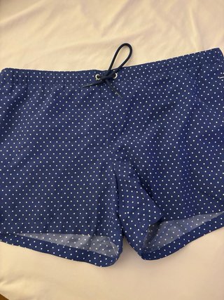 Bañador lunares azul talla M