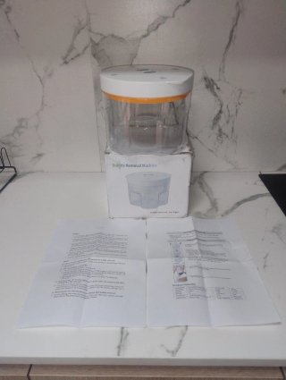 Cámara de vacío para resina epoxi