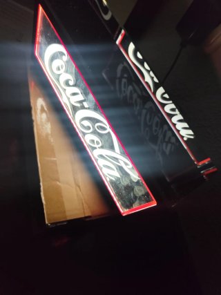 Espositore Luminoso Coca-Cola