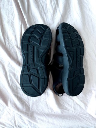 Sandalias Skechers Talla 45 Negras