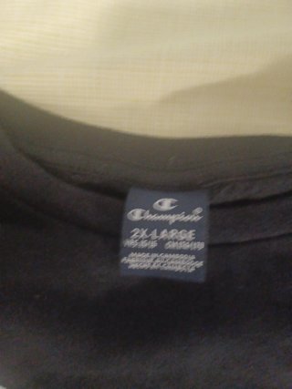 Sudadera Champion Negra 15-16 años XS