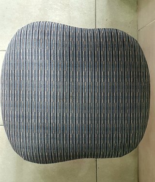 Taburete de salón tapizado