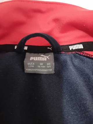 Chaqueta Puma Azul y Roja