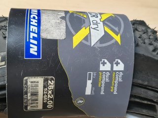 Cubierta Michelin 26 XCR Dry