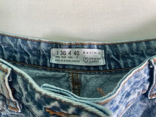Falda vaquera azul del Primark
