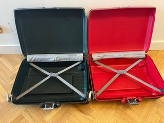 2 Maletas Cabina Samsonite (Verde y Roja)